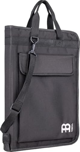 MEINL Cymbals Stick Sling Bag - Tasche mit 11 verschiedenen Innenfächern für Drumsticks, Mallets oder Brushes - schwarz (MSSB)