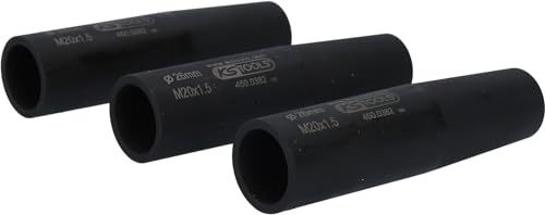KS Tools 450.0375 Radbolzen-Zentrier- und Schonhülsen-Satz. M20x1.5. 26.0 mm. 2-tlg