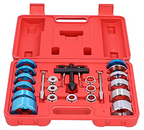 Tbest Estrattore per Adattatori per Cuscinetti di Trasmissione, Kit di Adattatori per Estrattore per Installazione Rimozione Paraolio Albero Motore Universale per Auto 4QEK