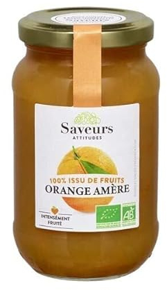 PRÉPARATION ORANGE AMÈRE BIO 310G, SAVEURS ATTITUDES, UNITÉ