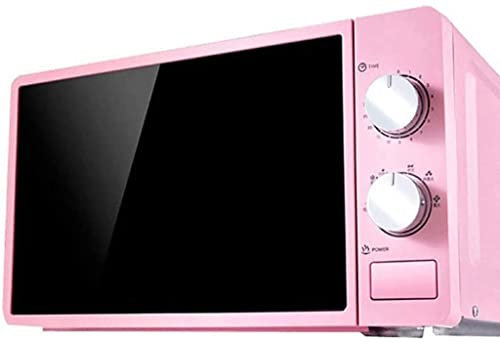 Microwave Oven Timer One-Touch Express Cook Easy to Clean Stylish Design 20L Mini Ovens (Color : Blue) (Blue) (Pink) Aesthetic and practical