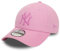 New Era New York Yankeesberretto per Tifosi Baseball Modello 9Forty Regolabile tonale Logo NY Rosa