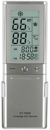 Telecomando universale for condizionatore d'aria con retroilluminazione e supporto for condizionatore d'aria KT-N898 2000 in 1 codici controller