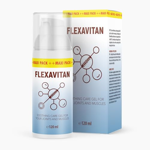 Flexavitan Gel - Aplicación versátil - con doble efecto calmante - Contenido 120 ml