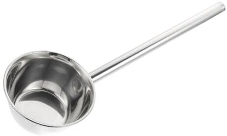 CIYODO Louche à Eau Acier Inoxydable Manche Long Anti-éclaboussures Pour Jardin Maison Cuisine Polyvalente