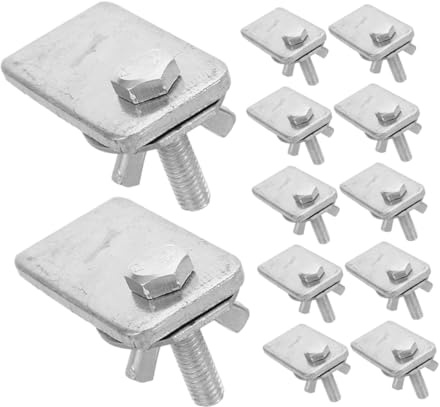 Cabilock 12pcs Car Jack Handle Adapter Tire Converter Set Metal Ratchet Wrench for Scissor