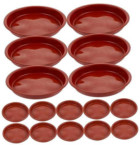 TOYANDONA 20pièces Soucoupes pour Plantes Pot Plateaux Arrosage Ronds Petits Plateaux De Drainage Lot pour Pots De Fleurs Et Objets Décoratifs