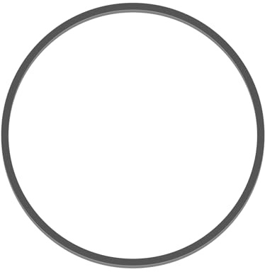 TQUXNGA Quadratische Gummi-Antriebsriemen, 1,2 mm, Band-Maschinen-Gürtel, 19 mm-100 mm, gefaltete Größe, optionale Größe für Recorder, Gummiriemen für Kassettenrekorder