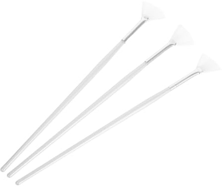 Ipetboom Pennello per Maschere Facciali Ventaglio Applicatore Faciale Professionale per Maschere a Mano con Manico lungo Legno per Copertura Uniforme e Applicazione Precisa su Pelle