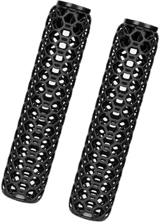 LLINthy Manubrio ergonomico per biciclette Grip Con Honeycomb antiscivolo Peso leggero Durabilità Costruzione Resine Leggere Biciclette Copertura Maniglia