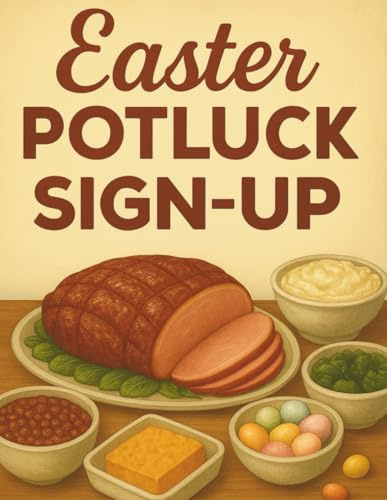 Easter Potluck Sign-up