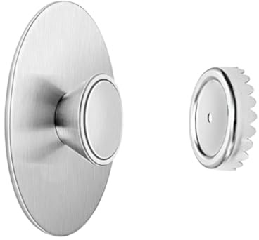 Porte-Savons Magnétiques Muraux, Porte-Savon de Douche sans Perçage, Support SavonSolide, Porte-Savon Aimanté en Acier Inoxydable pour Baignoire, Douche, la Salle De Bain, Cuisine