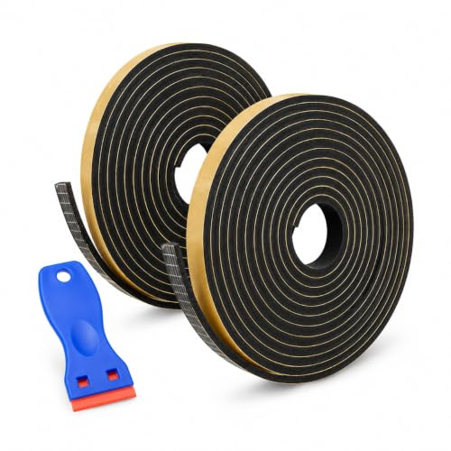 Junta Vitrocerámica Embellecedor Cinta EPDM 5m 6mm 3mm Inducción Pack 2 | Incluye rascador, resistente al calor, fácil instalación en cocina, compatible Bosch Teka Balay, acabado limpio y estético