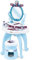 Smoby - Die Eiskönigin Frisiersalon - Frisier- und Schminktisch mit viel Zubehör, Disney Eiskönigin-Design, für Kinder ab 3 Jahren