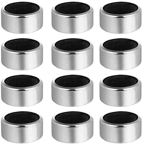 Cabilock 12Pcs Red Wine Drip Stop Ring Stainless Steel Leak- Proof Wine Bottle Collar Rings Anti- overflow Wine Drip Catcher for Home Bar Party Supplies