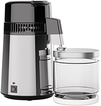 4L Water Distiller Machine, 750W Home Countertop Table Distilled Water Making Machine to Make Clean Water for Home