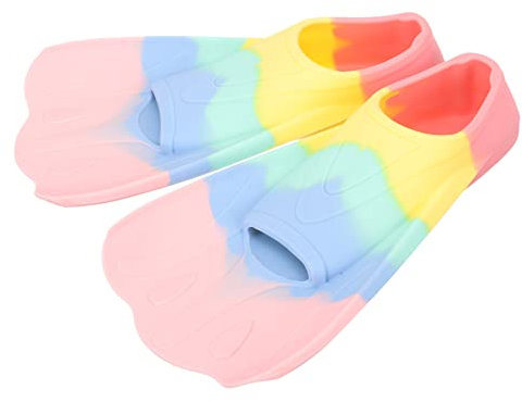 Veemoon Schwimmflossen für Jungen und Mädchen Leichte und Bequeme Tauchflossen Zum Training und Schnorcheln
