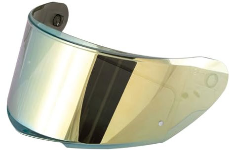 BRIXIAMOTO Visiera Specchio Gialla Predisposizione Pinlock per Casco 50.6 Sport / 50.9