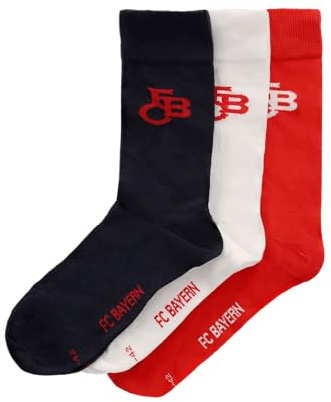 FC Bayern München I Socken 3er-Set FCB I Kinder I Mehrfarbig