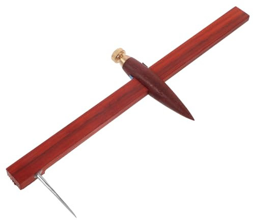 EXCEART Per Argilla in Legno Strumento Manuale per Ceramica Taglierina Circolare per Bussola per Ceramica Strumento Riutilizzabile per Progetti Artistici