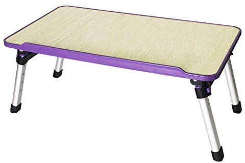 Support de bureau portable pliable pour ordinateur portable, bureau compact pour dortoir, petit déjeuner, plateau de service pour lit, petit bureau pour dortoir