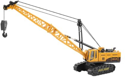 MagiDeal Voiture de véhicule de camion de grue à l'échelle 1:55, petit jouet de Construction, cadeau de Mini enfants, voiture d'ingénierie, jouet modèle pour