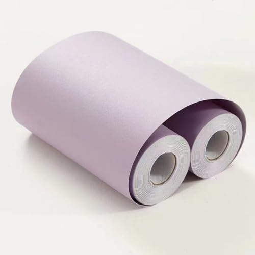 VisitRyl Tapetenbordüre Selbstklebend hellviolett 30cm X 500cm – Einfache Montage für Wände
