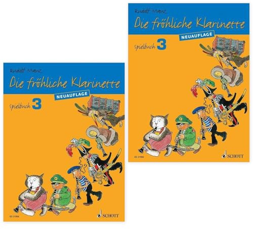Die fröhliche Klarinette Spielbuch 3 | Doppelpack | ED21506 | 9783795748111 | Korkpflegestifte