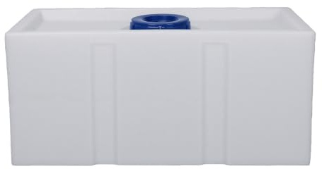 Blaihild 20 Gallon Bärbar Vattentank 29,92 X 14,17 X 13,78 Tum LLDPE 75L för Hydroponics för Husbilscampare, Sömlös Läcksäker Design i Ett Stycke, 125 Mm Bred öppning för Enkel Fyllning och Rengöring