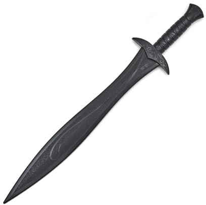 Martial Arts Black Polypropylene Plastic Sting Training sword - NEW