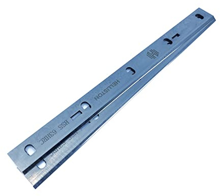 Helliston HSS Hobelmesser für GÜDE GADH 254 TYP 1, 258x22x1,8mm (1 Satz = 2 Hobelmesser)