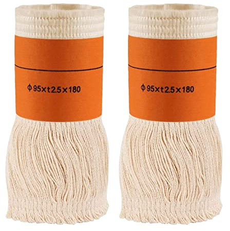FYBHD Docht für Petroleumofen, Dochte für Petroleum Heizung Heizung Heizer, Ersatzdocht für Petroleumheizer Heizstrahler, 95 * 180 mm, 2 Stücke (Color : 2 Stücke Docht)