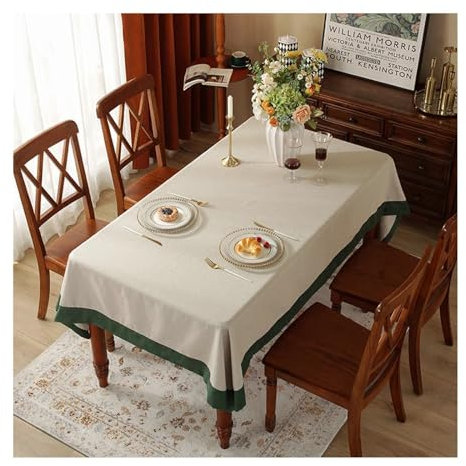 Aotiwe Tischdecke Rechteckig Sommer, Abwaschbare Tischdecke für Den Garten Einfarbig Tischdecke Stehtisch Abwaschbar Gelb Tischdecke Gartentischdecke Polyester 140x180cm