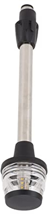 TOPINCN 360° LED Marine Mast Light, Stern Light for Boats, Yachts, DC10-24V, 2.5W, 250Lm