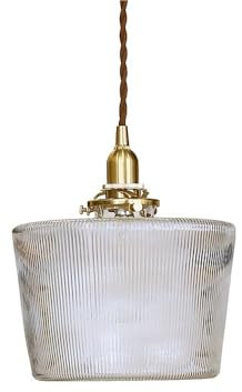 Garden parasols Farmhouse Industrial 1-Light Small Rectangle Chandelier Adjustable Cord Clear Bubble Glass /E12 Base Pendant Light for Dining Room Living Room Bedroom Hallway Kitchen Bar Outdoor
