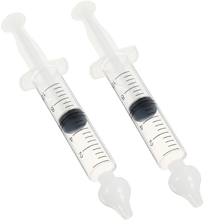 WOFASHPURET 2 Satz Nasenreinigungstools Teiliges für Sanfte Nasenspülung Kleinkindern Manuelle Anwendung zur Entfernung von Schleim und Verunreinigungen