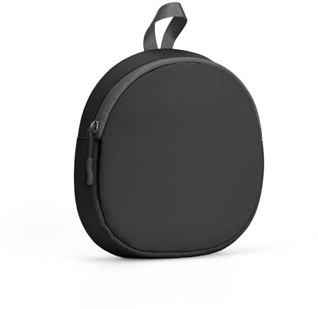 Headphone Case Soft for Soundcore/Sony WH-CH520/720/JBL Tune 520BT/720BT/KVIDIO/Bose, Ultra-Thin Headphone Carrying Case, Universal Travel Protective Headset Storage Bag (black)
