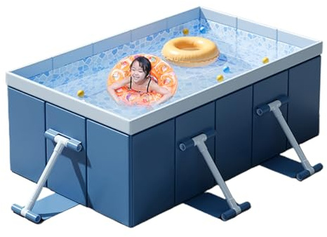 Piscina rigida per bambini – Piscine portatili non gonfiabili per bambini e adulti, giocattoli d'acqua estivi all'aperto, cortile, giardino, attività in spiaggia | Piscina rigida in, attivita