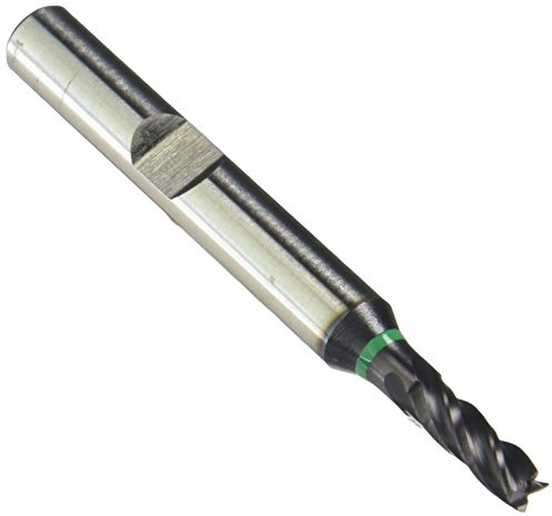 Alpen 186700350100 Hpt-Schaftfräser PM N DIN 844 K, 30 Grad, 3,5 mm