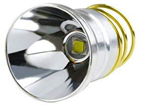 DEONGO Flashlight Bulb 1200 Lumens Lamp Beads LED Bulb Single Mode Torch Bulb Replacement Flashlight Parts Drop-in P60 Design Module for C2 G2 Z2 6P 9P G3 S3 D2 etc