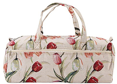 Bolsa De Almacenamiento, Agujas De Punto De Artesanía Natural para El Hogar Bolsa De Organizador De Agujas De Coser De Punto De Tejer(Rosa)