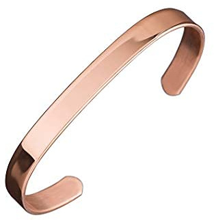 Art Of Creation Handmade Pure Copper Bracelet For Unisex Adjustable Bracelets | Cuff And Kada Yoga Jewelry For Men and Women | India Pattern