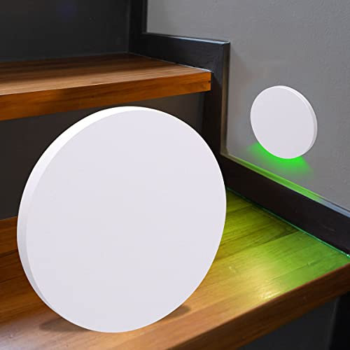 LongLife LED Wandeinbauleuchte 230V Treppenleuchte rund eckig weiß - Unterteil Lichtfarbe: Smart Tuya RGB CCT 5W