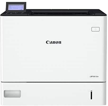 Canon i-SENSYS LBP361dw A4 Schwarzweiß-Laserdrucker, USB, LAN, WLAN, 550 Blatt Papierkassette, 5 Zeilen LCD, Duplexdruck