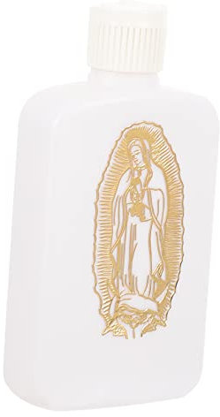 CAXUSD Refillable Holy Water Bottle Empty Christian Blessing Water Container for Religious Ceremonies Travel and Baptismal Use for Church and Spiritual Blessings