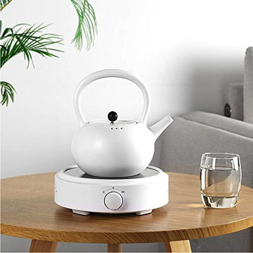 LeGDOr Mini Estufa eléctrica de 500W, Placa de Cocina Caliente, Horno de calefacción para Leche, Agua y café, Aparato de Cocina Multifuncional
