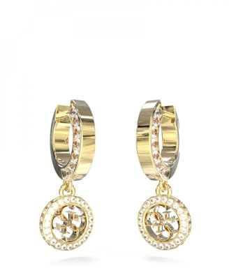 Guess Ohrringe 4G Crush JUBE04165JWYGT-U Edelstahl