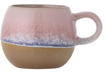 Bloomingville Paula Espressotasse 140 ml, Steingut, D7xH – Perfekt für deinen aromatischen Espresso-Moment, stylische kleine Kaffeetasse für deinen Frühstückstisch