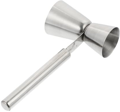 Cabilock 1 Vaso Medidor De Acero Inoxidable Para Cócteles Juego De Jigger Para Bar Mezclador De Bebidas Herramienta De Vaso Medidor Para Bares Y Clubes.
