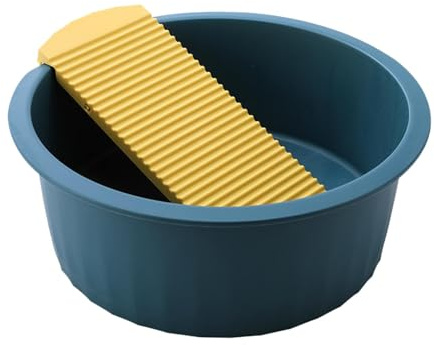 Lavabo para lavar a mano, ropa, lavadero, camisa, pantalones al aire libre, color azul